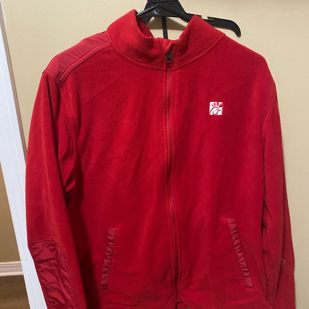 Red Chick-fil-A Fleece Jacket